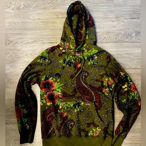 Noah Paisley Hoodie Green
